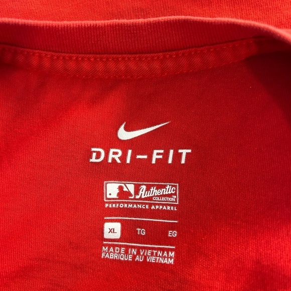 Cardinals Baseball Tee-Nike Dri-Fit Authentic Collection Performance Apparel - Picture 5 of 8
